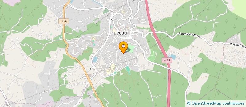 localisation de l'entreprise EMMA-LISA  FUVEAU