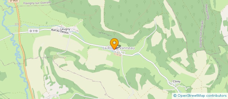 localisation de l'entreprise EMMA LISA  LA ROCHE-VANNEAU