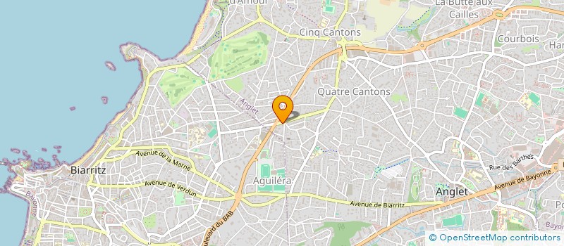 localisation de l'entreprise EMMA MATA  ANGLET