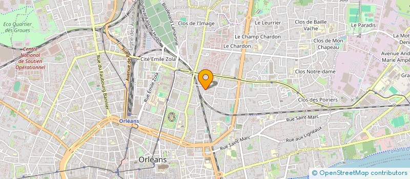 localisation de l'entreprise EMMA MON ASSO  ORLEANS