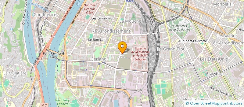 localisation de l'entreprise EMMA NETTOYAGE  LYON