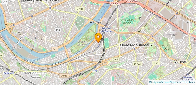 localisation de l'entreprise EMMA POUR UN MONDE MEILLEUR - ASSOCIATION EBN à ISSY-LES-MOULINEAUX