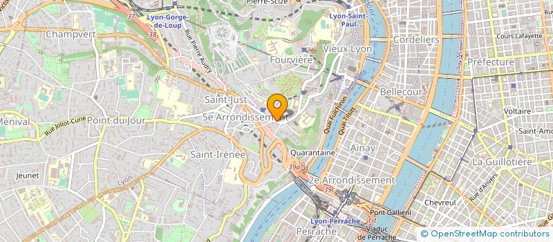 localisation de l'entreprise EMMA PRODUCTIONS à LYON