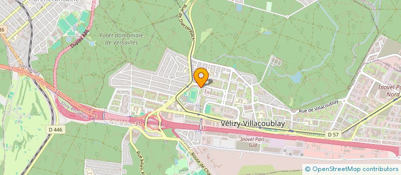 localisation de l'entreprise EMMA PROPRETE ET SERVICES  VELIZY-VILLACOUBLAY