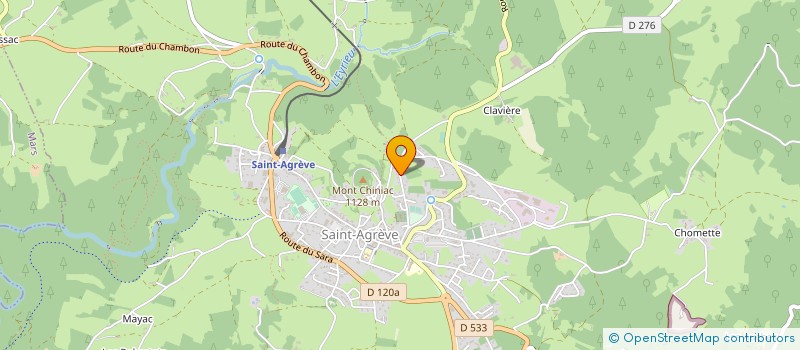 localisation de l'entreprise EMMA'S COMPANY  SAINT-AGREVE