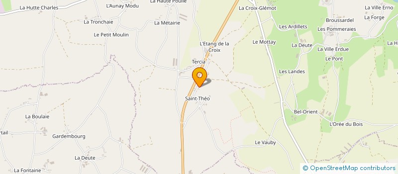 localisation de l'entreprise EMMA TAXI  PLOUGUENAST-LANGAST