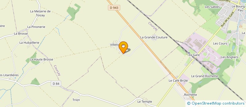 localisation de l'entreprise EMMA TRANSPORTS  COURCAY