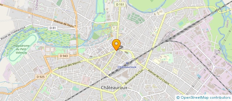 localisation de l'entreprise EMMA UNION à CHATEAUROUX
