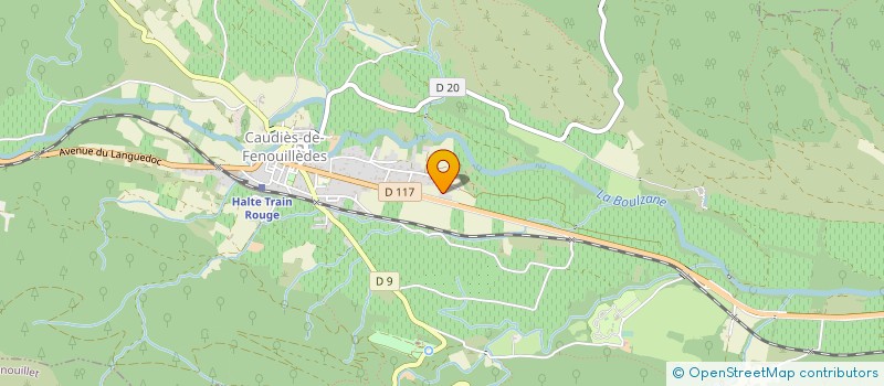 localisation de l'entreprise EMMA VAINCRA SA LEUCEMIE AVEC SA BAGUETTE MAGIQUE  CAUDIES DE FENOUILLEDES