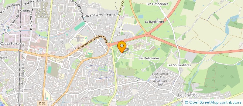 localisation de l'entreprise EMMA VERONNEAU à LES SABLES-D'OLONNE