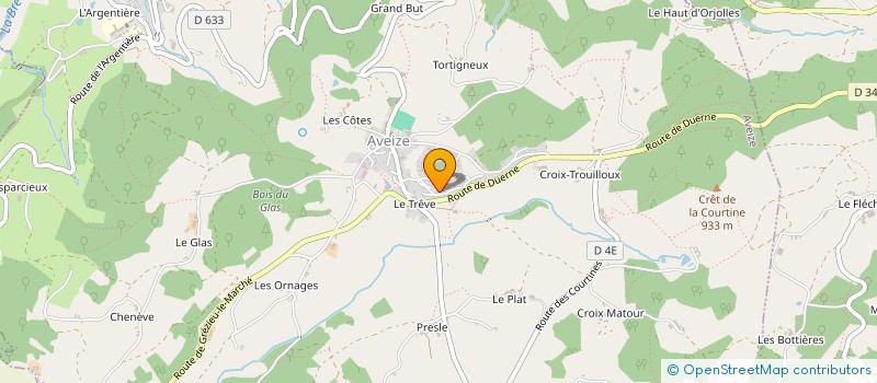 localisation de l'entreprise EMMADAM  AVEIZE