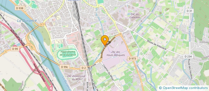 localisation de l'entreprise EMMADESNIE  CAVAILLON