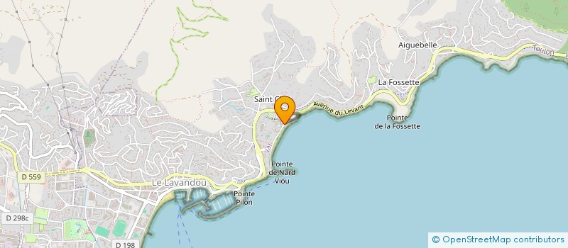 localisation de l'entreprise EMMADI à LE LAVANDOU