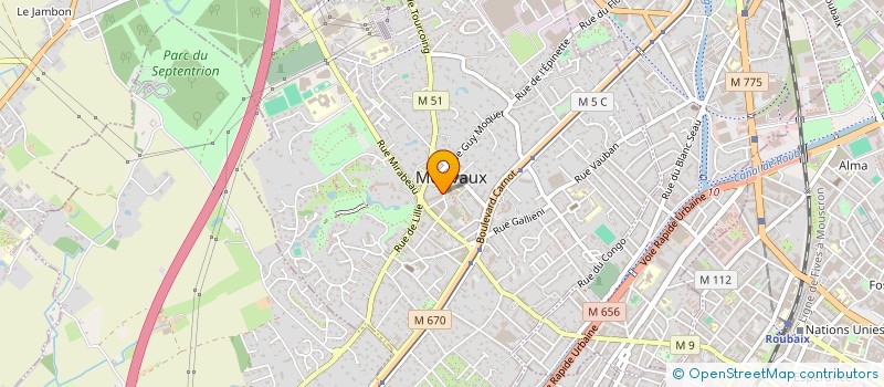 localisation de l'entreprise EMMADISTRI  MOUVAUX