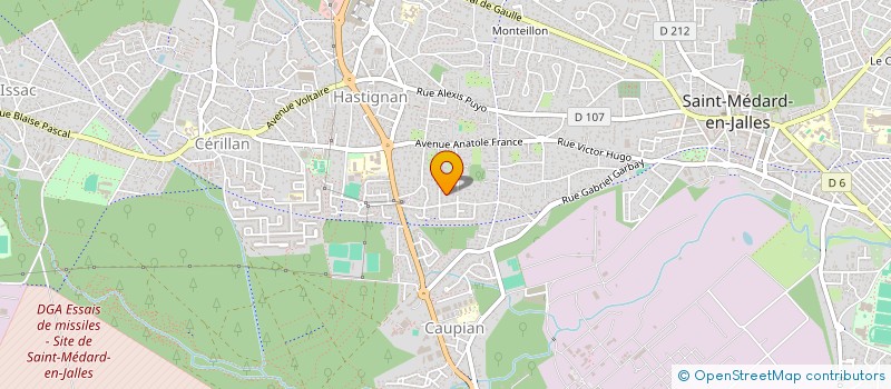 localisation de l'entreprise EMMADRIEN  SAINT-MEDARD-EN-JALLES