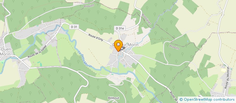 localisation de l'entreprise EMMAGI  ORLY-SUR-MORIN