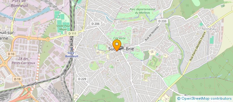 localisation de l'entreprise EMMAGIL  SUCY-EN-BRIE