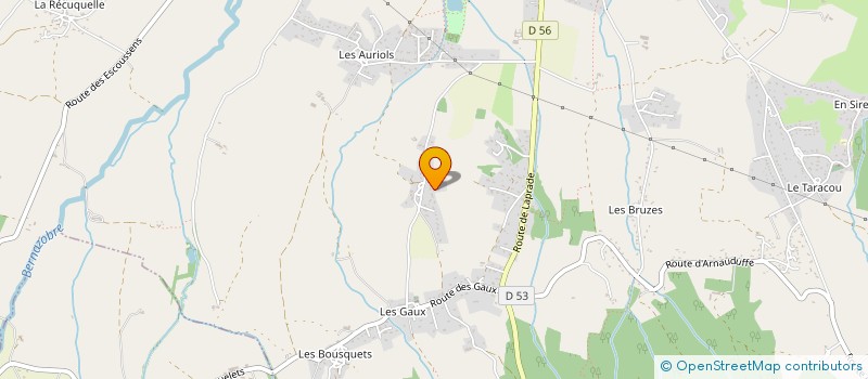 localisation de l'entreprise EMMAJE IMMOBILIER  LABRUGUIERE