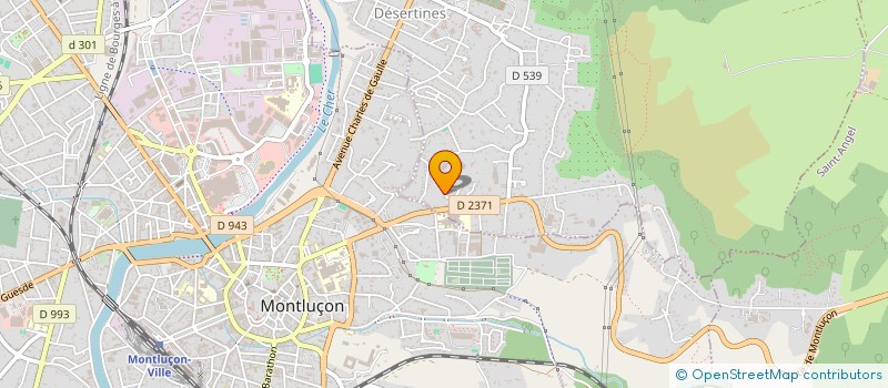 localisation de l'entreprise EMMALAUR  DESERTINES