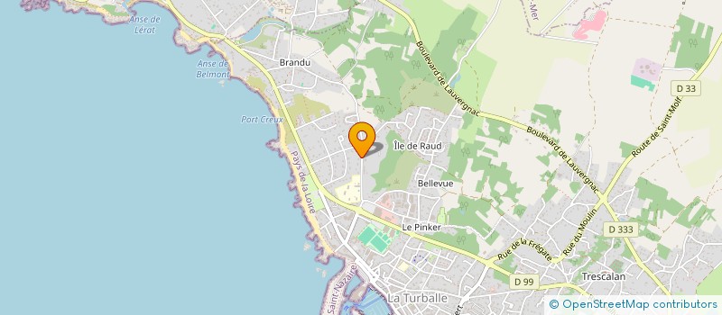 localisation de l'entreprise EMMALEX  LA TURBALLE