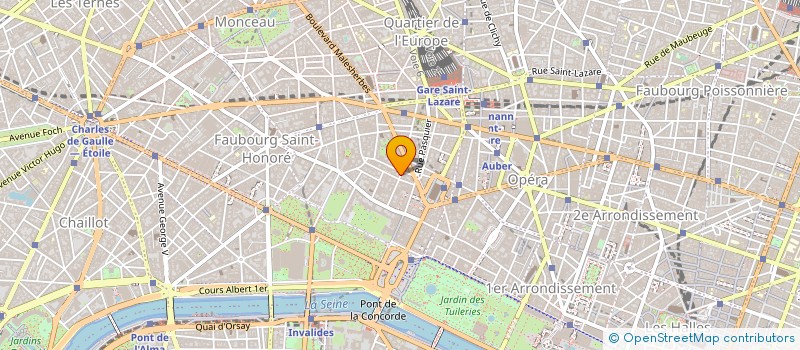 localisation de l'entreprise EMMALEX à PARIS