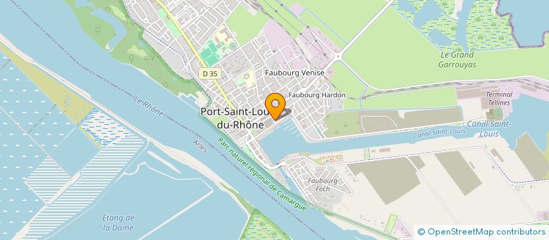 localisation de l'entreprise EMMALEX à PORT-SAINT-LOUIS-DU-RHONE