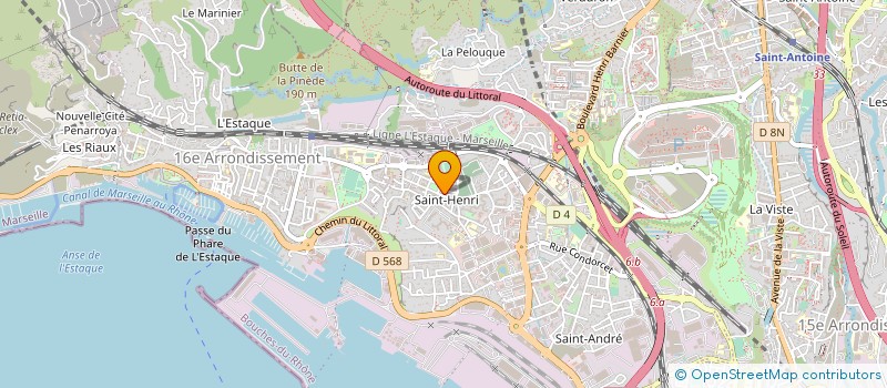 localisation de l'entreprise EMMALEX GROUPE à MARSEILLE