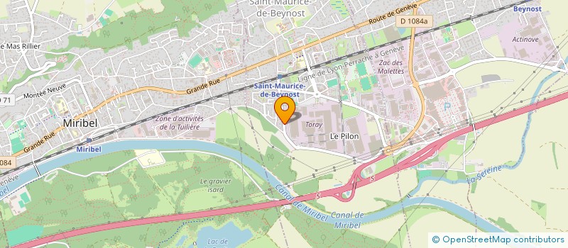 localisation de l'entreprise EMMALIS PROMOTION à LYON