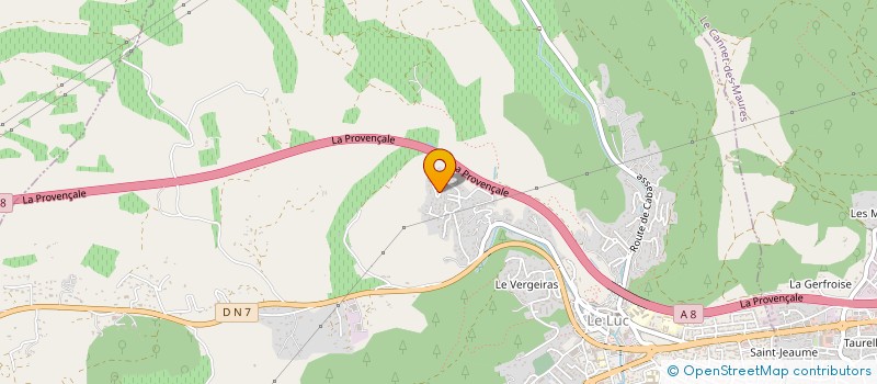 localisation de l'entreprise EMMALOU  LE LUC