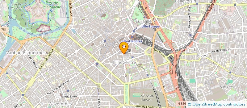 localisation de l'entreprise EMMAMI à LILLE