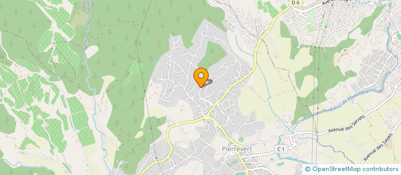 localisation de l'entreprise EMMANAMA  PIERREVERT