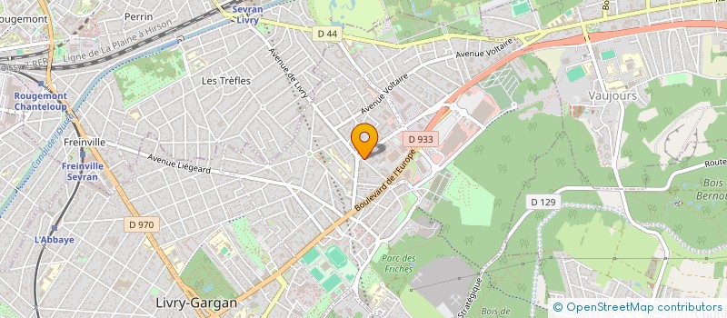localisation de l'entreprise EMMANDINE à LIVRY-GARGAN