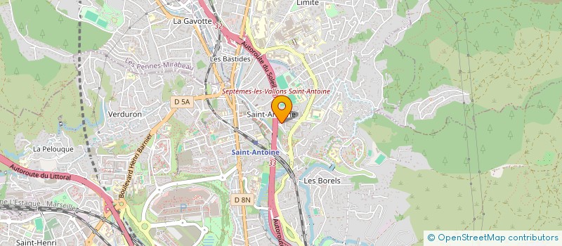 localisation de l'entreprise EMMANESSENS à MARSEILLE