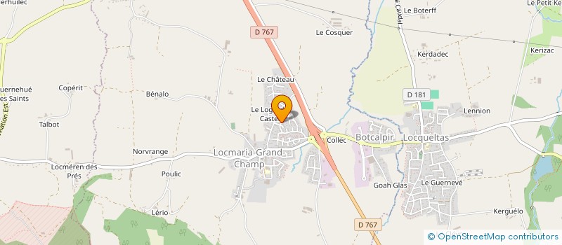 localisation de l'entreprise EMMANI  PLOEREN