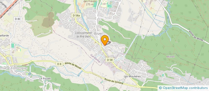localisation de l'entreprise EMMANNA à GARDANNE