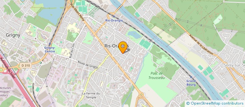 localisation de l'entreprise EMMANNATYL à RIS-ORANGIS