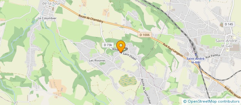 localisation de l'entreprise EMMANT  SAINT-DIDIER-DE-LA-TOUR