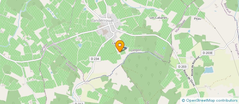 localisation de l'entreprise EMMANTO  LANDERROUAT