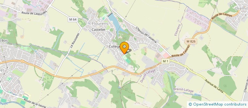 localisation de l'entreprise EMMANTOINE  FLOURENS