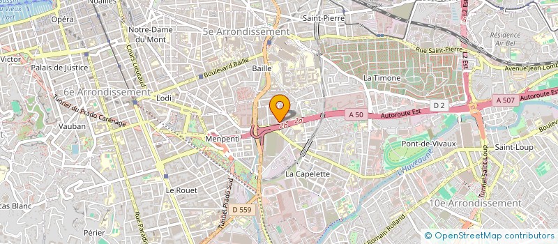 localisation de l'entreprise EMMANUEL à MARSEILLE