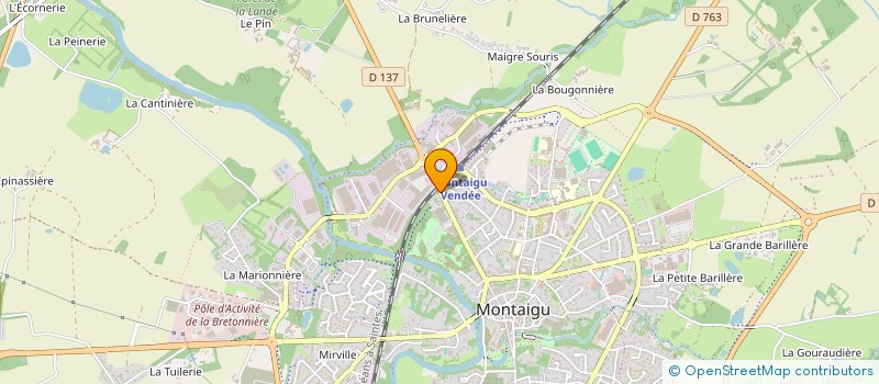 localisation de l'entreprise EMMANUEL BOISLIVEAU CONSULTING à MONTAIGU-VENDEE