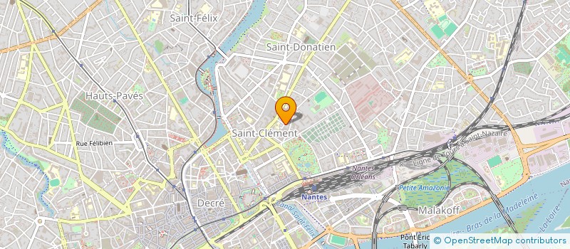 localisation de l'entreprise EMMANUEL CARDON MULTISERVICES ECM à NANTES