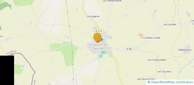 localisation de l'entreprise EMMANUEL COLLIGNON  COUETRON-AU-PERCHE