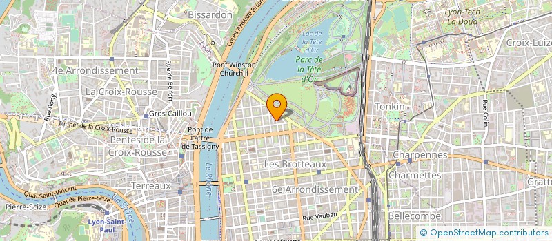 localisation de l'entreprise EMMANUEL DE BAILLIENCOURT, CHRISTOPHE RICHARD, DIMITRI JANIN ET BAPTISTE FRANCOIS ASSOCIES D'UNE SOCIETE CIVILE PROFESS à LYON