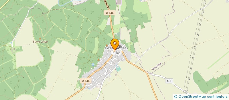 localisation de l'entreprise EMMANUEL DEJOIE ELECTRICITE à LES GRANGES-LE-ROI
