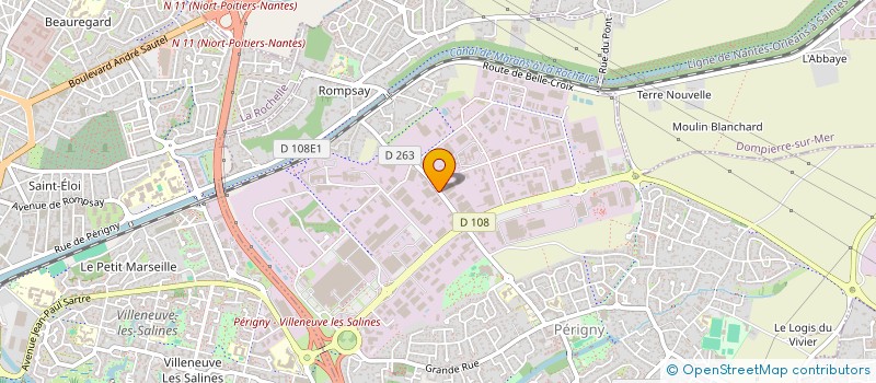 localisation de l'entreprise EMMANUEL DEQUIPPE  ANGOULINS