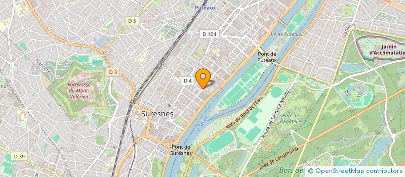 localisation de l'entreprise EMMANUEL DORMEUIL à SURESNES