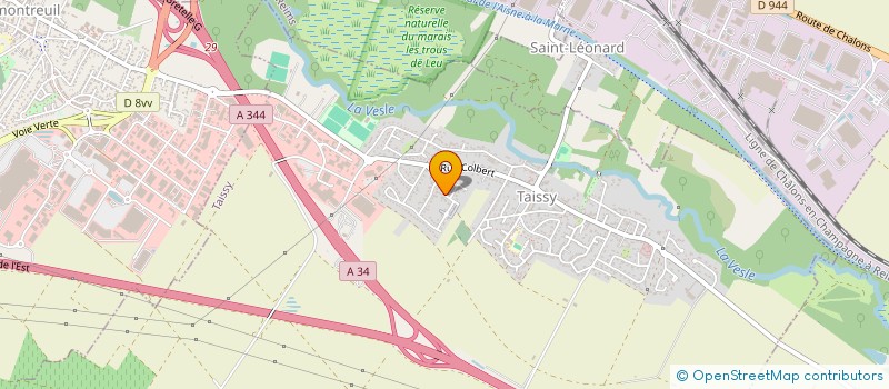 localisation de l'entreprise EMMANUEL FAYNOT SARL  TAISSY