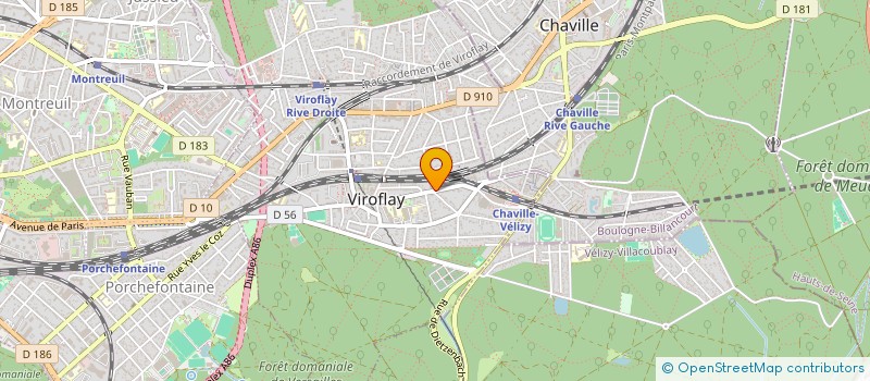 localisation de l'entreprise EMMANUEL FEILLARD  VIROFLAY