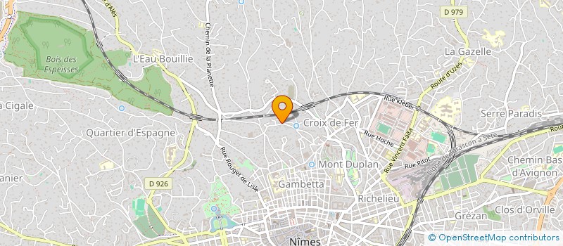 localisation de l'entreprise EMMANUEL ROCHE CONSULTING  NIMES